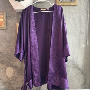 Victoria's Secret Deep Purple Robe